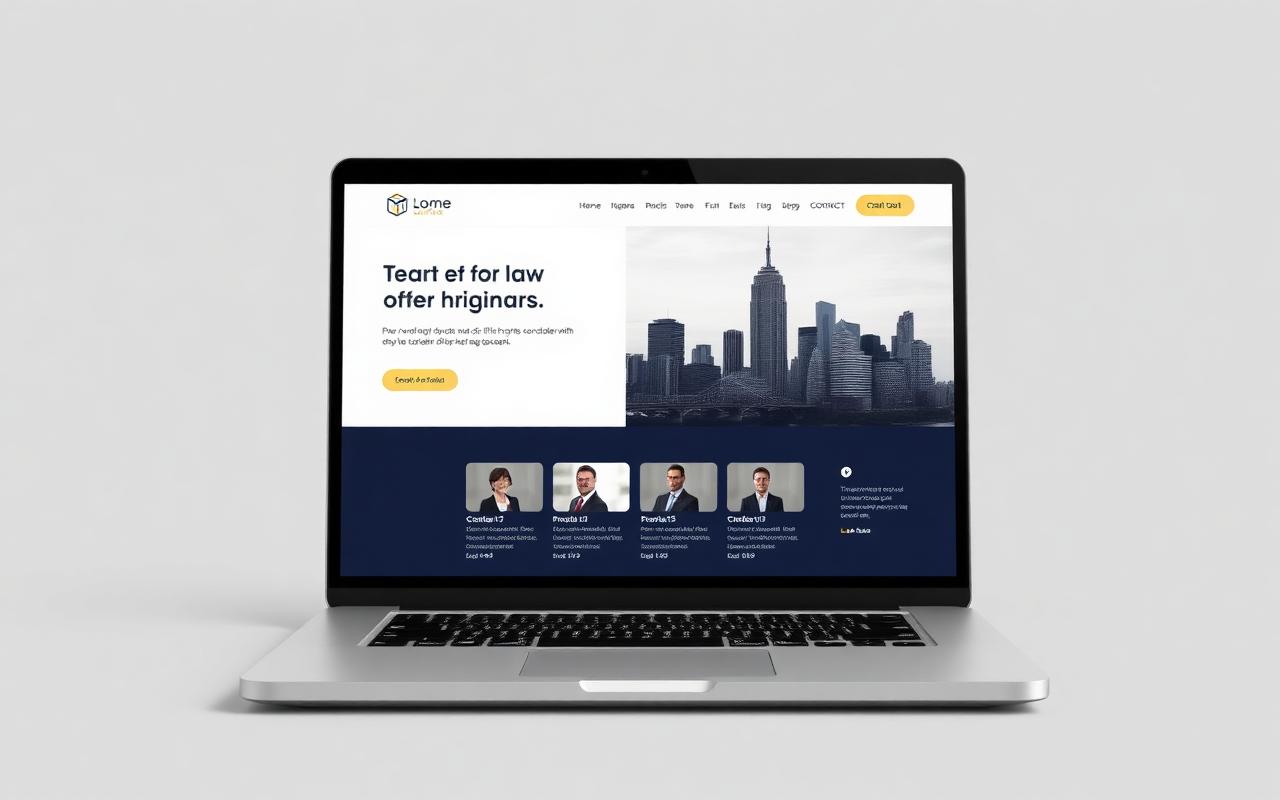 Web corporativa para despachos