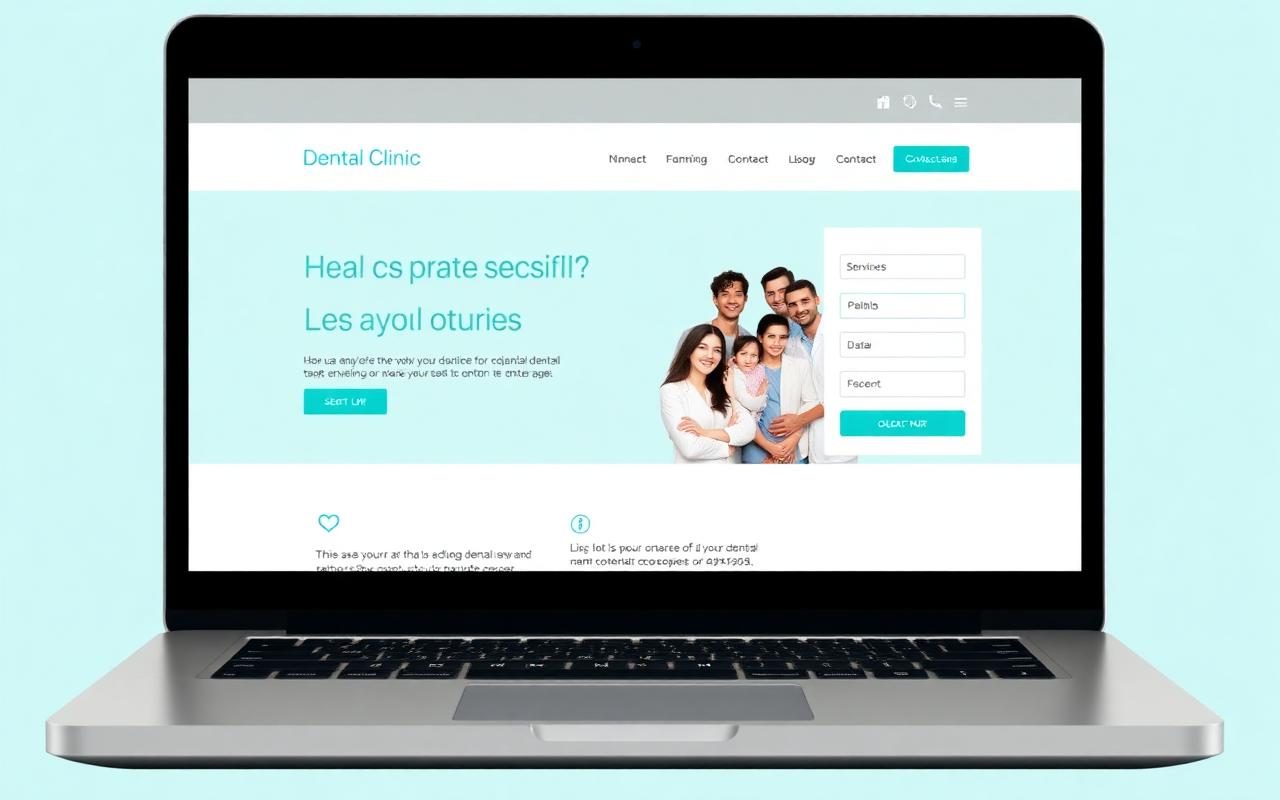 Web profesional para clínicas